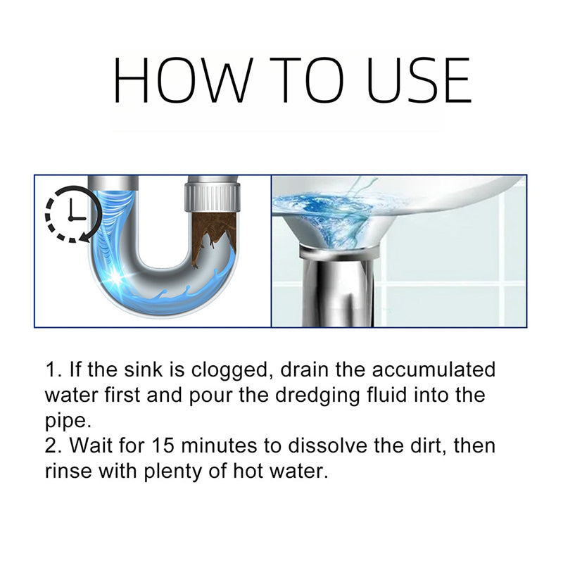 Drain Cleaning Gel 350g – Powerful Unblocker for All Pipes | Safe & Effective | Sansoti