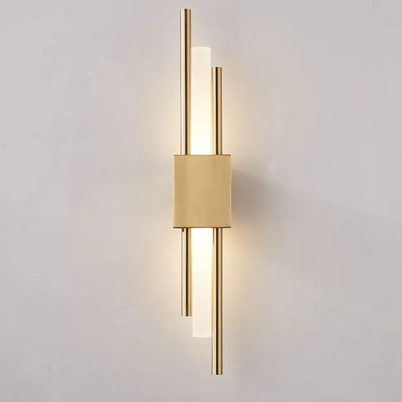 Moderne Wandlamp Metaal Marmer LED Warm Wit Licht Slaapkamer Woonkamer Gang Elegant Interieur Verlichting | Sansoti