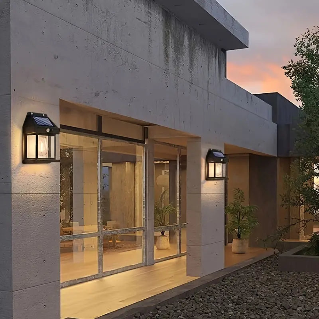 Solar Lamp Outdoor Motion Sensor Scandinavian Design 3W LED IP44 12 Hours | Sansoti
