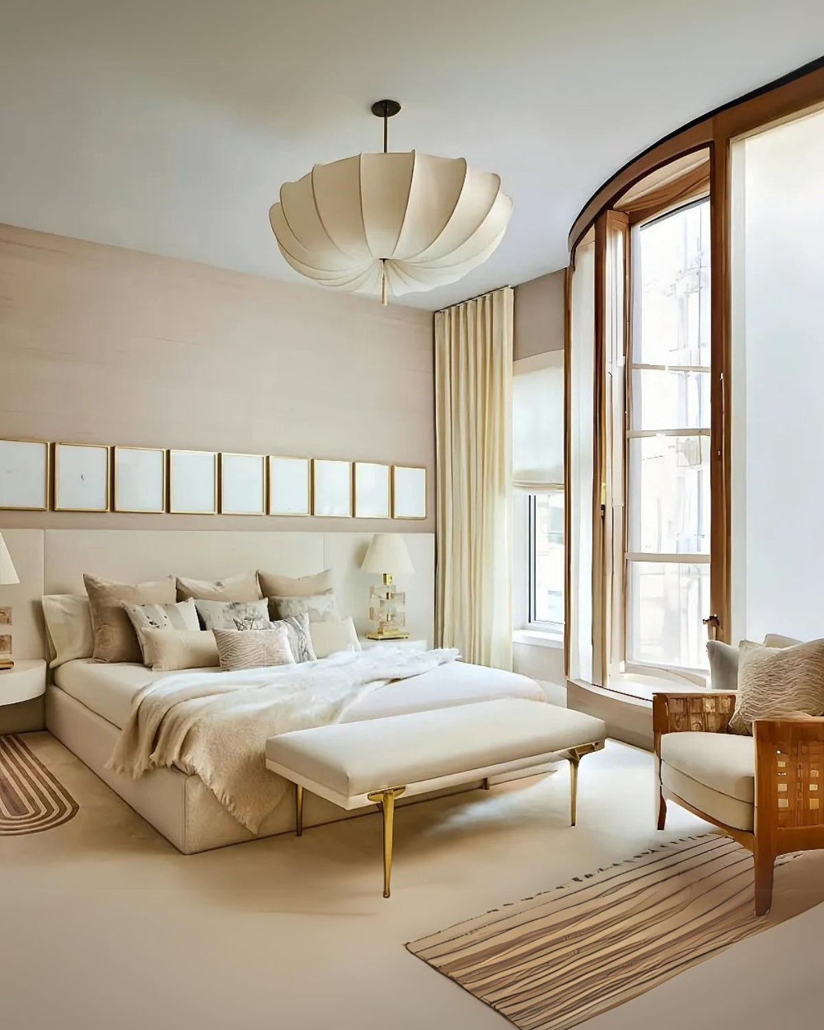 Luxury Cloud-Shaped Ceiling Lamp With Soft Ambient Lighting In French Design | Sansoti