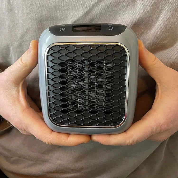Portable Heater 800W Compact Fast Heating Space Heater with Timer and Tip-over Protection | Sansoti