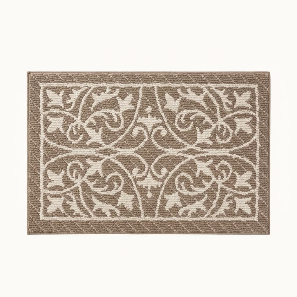 Laagdrempelige Antislip Deurmat Binnen 60x90cm Vuilopvangend Entree Tapijt Rubberen Grip Hal Ingang Vloermat | Sansoti