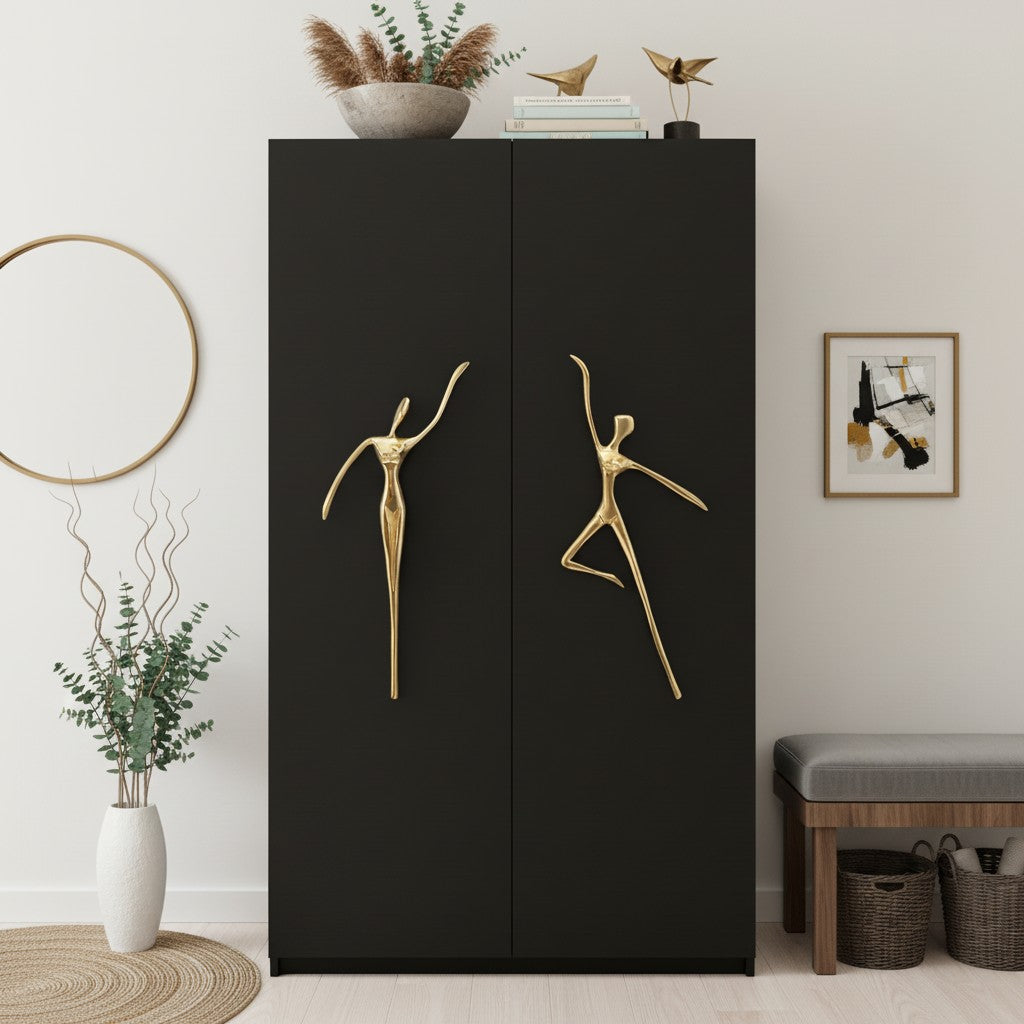 Minimalistischer Möbelgriff - Messing Silber Rosa - skandinavisches Möbeldesign | Sansoti