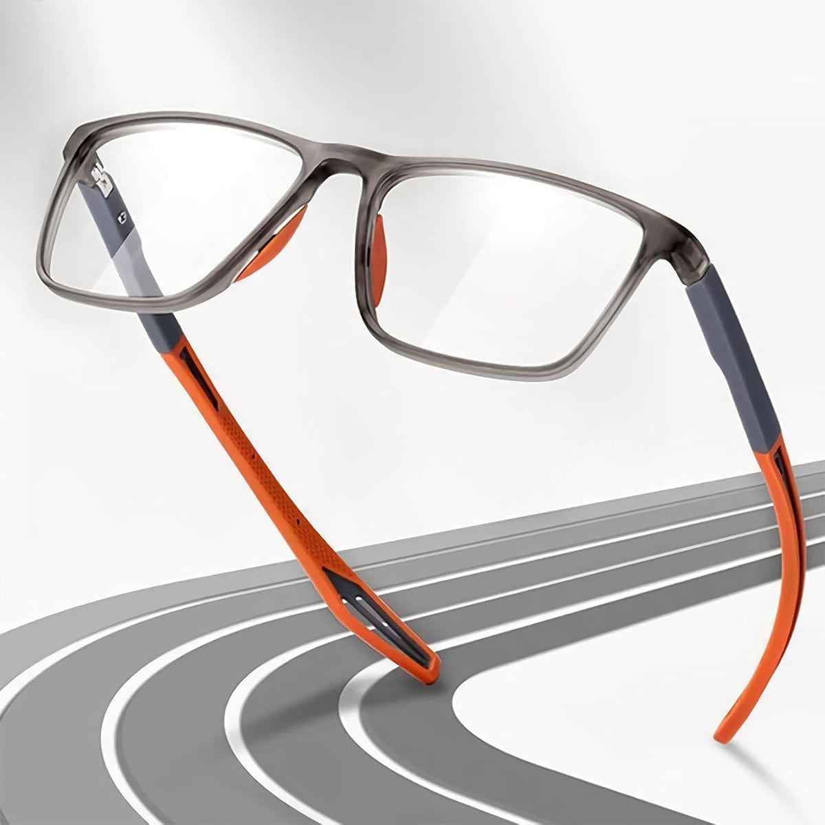 Multifocal Reading Glasses +1.0 to +4.0 for Screen and Office | Ultralight Polycarbonate | Sansoti
