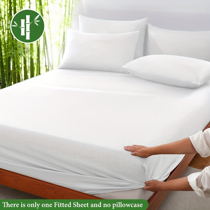 Bamboo Fiber Fitted Sheet – Breathable and Moisture-Wicking for Cool Sleep Comfort | Sansoti