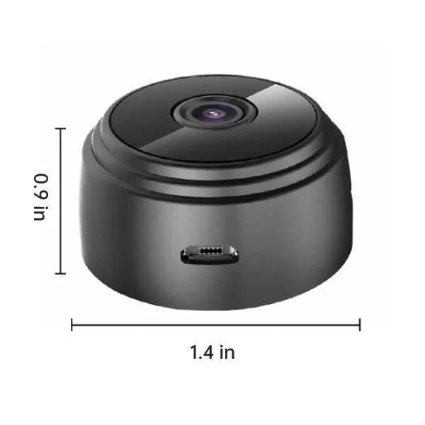 Wireless Rearview Camera Full HD 720P Black with Night Vision for Camper, Caravan, Trailer, Truck with App Control and Magnetic Holder | Sansoti