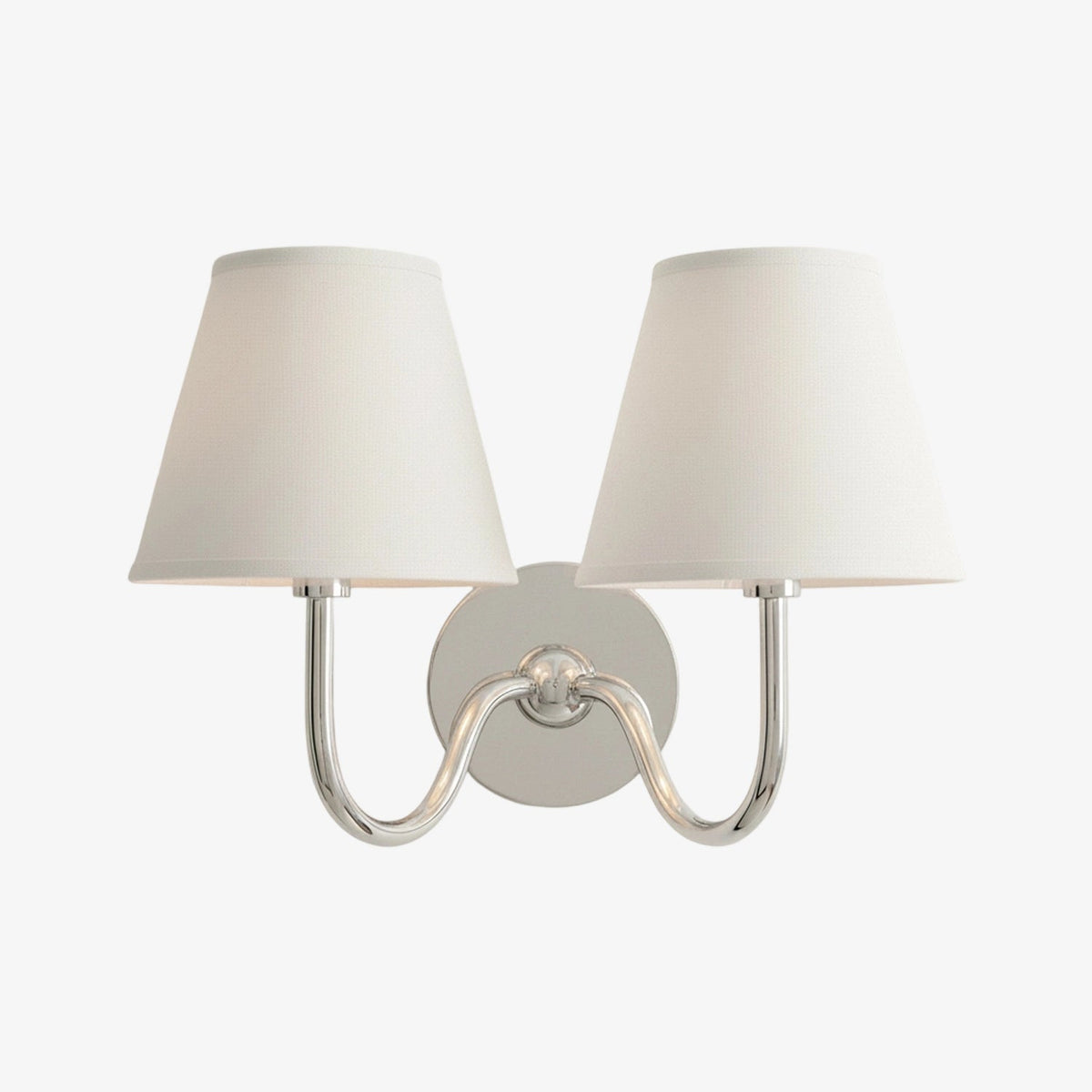 Wall Lamp with Pleated Fabric Shade – Classic Lighting for Bedroom and Living Room | Sansoti