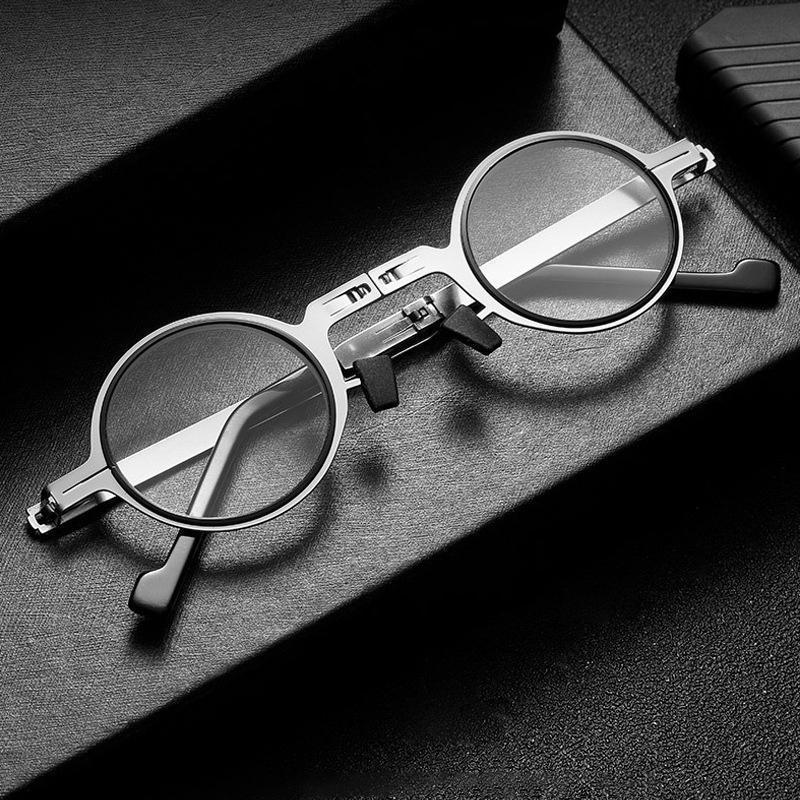 Foldable Reading Glasses with Blue Light Filter – Ultralight Titanium Frame – Flexible Temples for Wearing Comfort | Sansoti