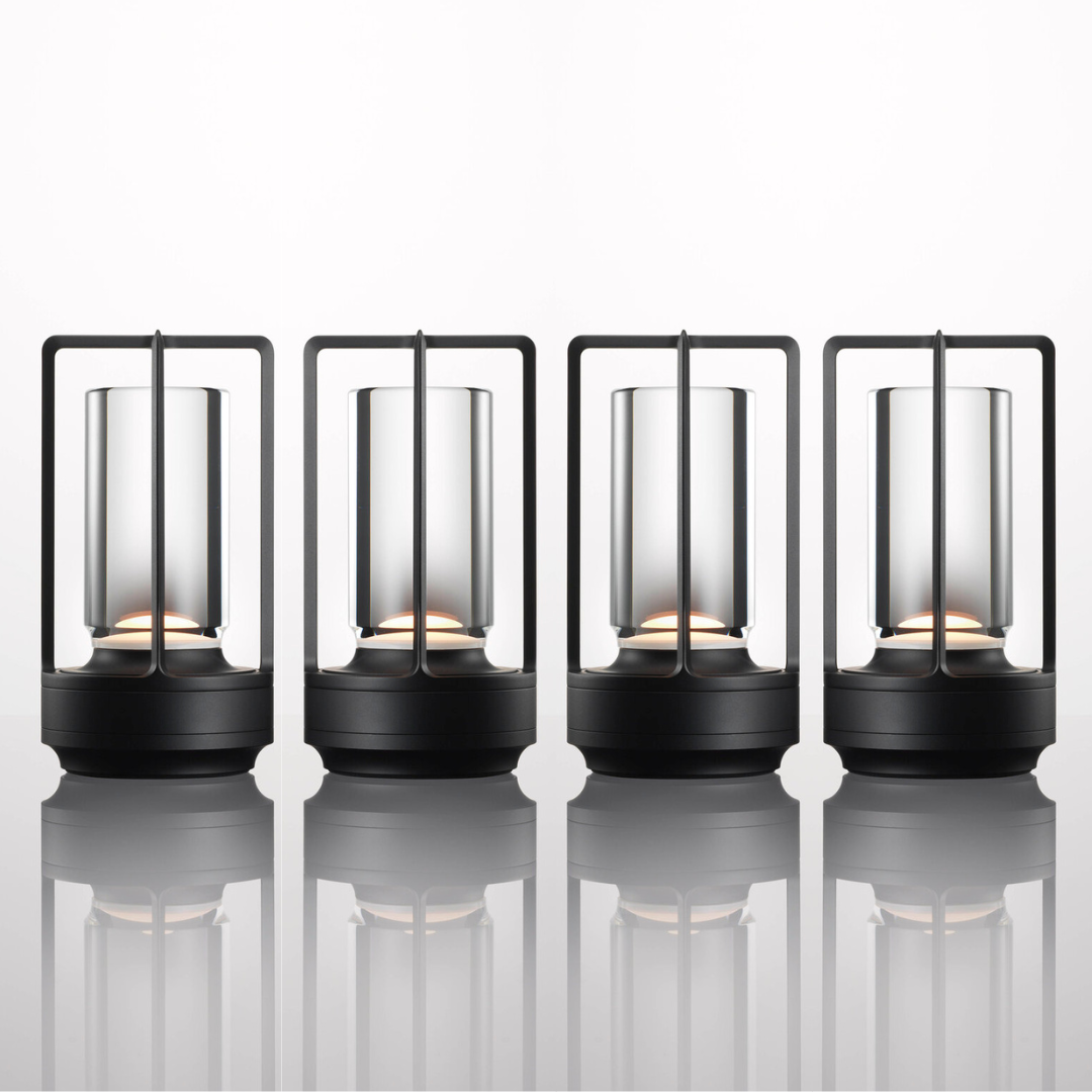 Rechargeable Table Lamp with Touch Control and USB Port - Scandinavian Style | Sansoti
