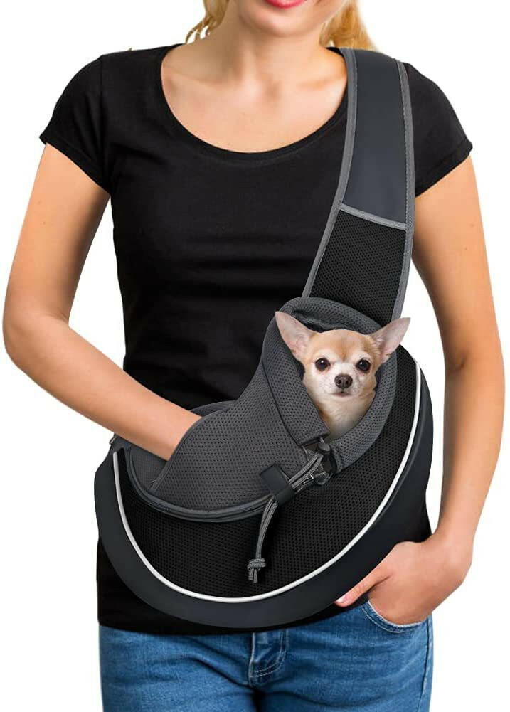 Premium Pet Carrier – Spacious Carry Bag for Dogs and Cats with Adjustable Shoulder Strap and Breathable Mesh Design | Sansoti