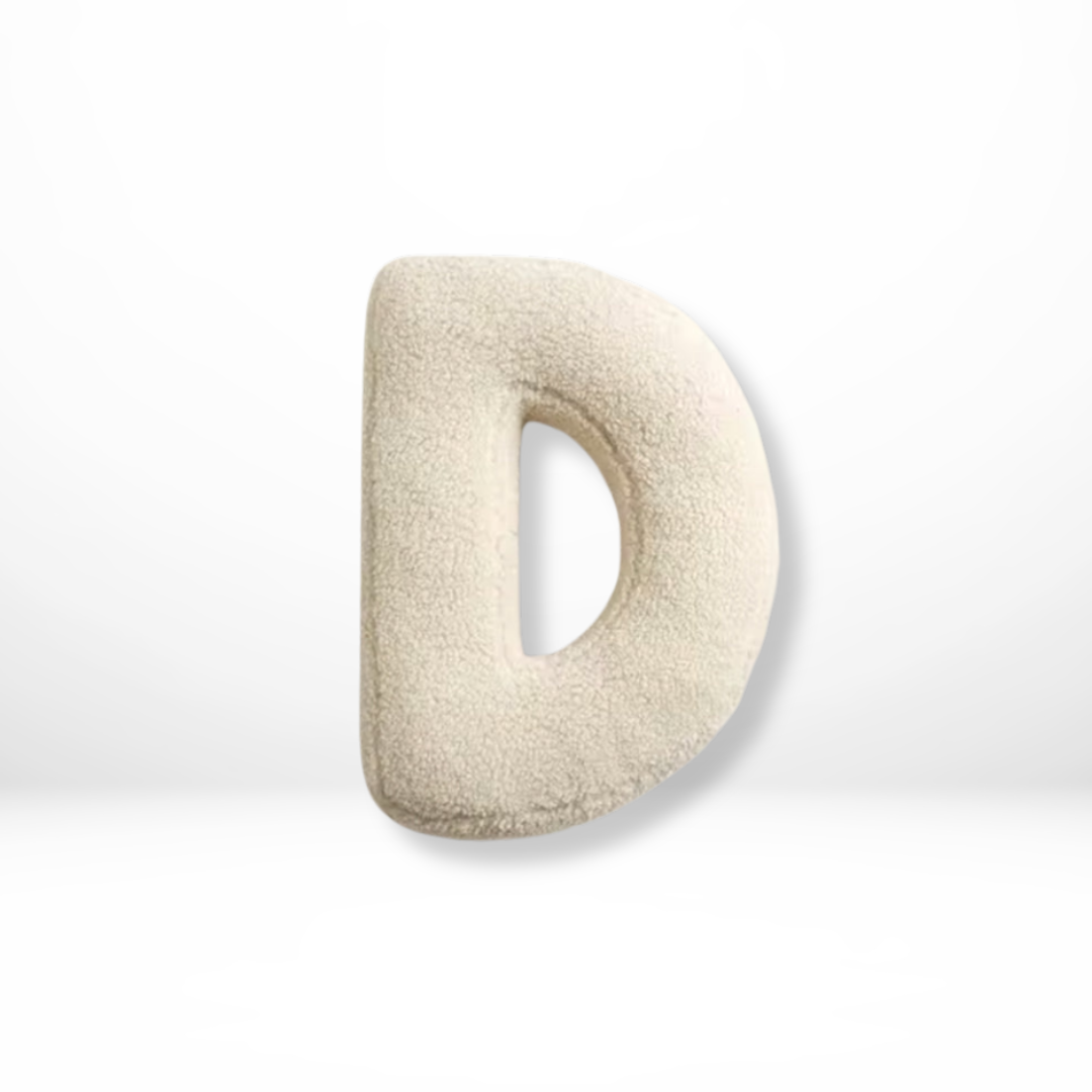 Coussin décoratif Alphabet – Personnel, doux et unique
