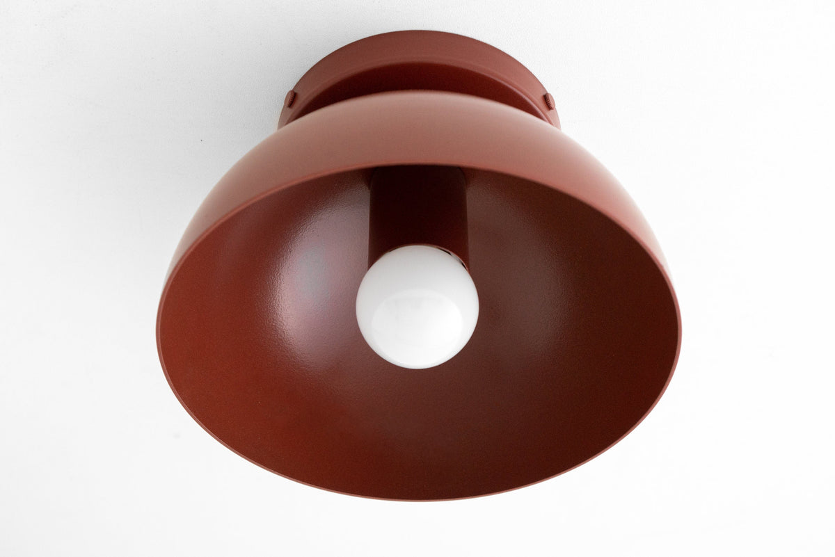 Minimalist Dome Ceiling Lamp for Compact Spaces – Surface-Mounted Spot Available in Multiple Colors | Sansoti