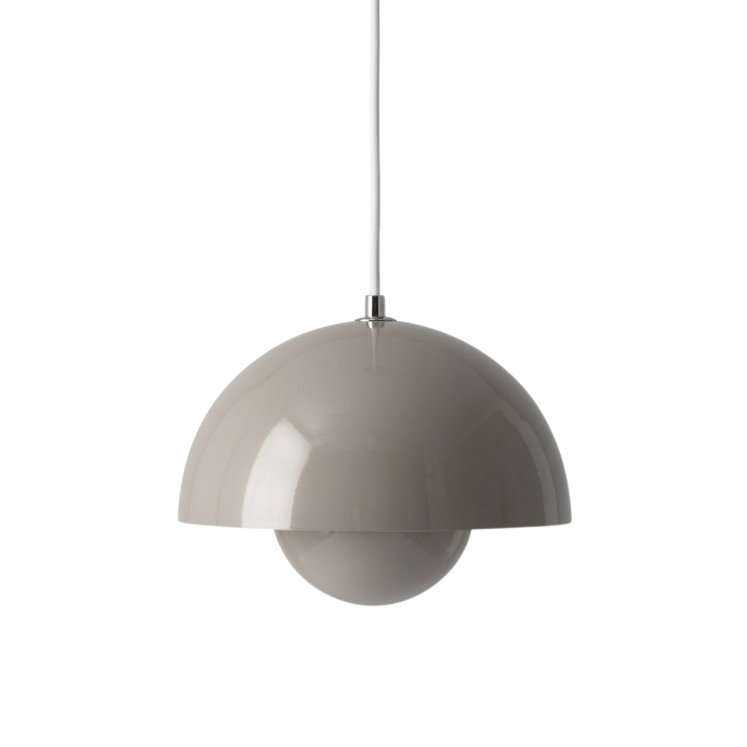 Pendant Light with Planter Scandinavian Design Metal E27 Warm White Light Adjustable Cable Living Room Kitchen | Sansoti