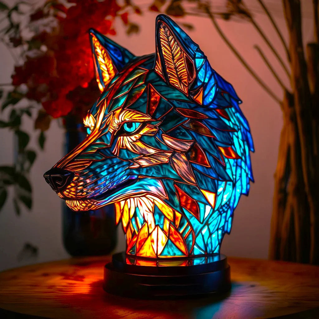 Handmade Decorative Animal Figurine Table Lamp with Warm Ambient Light for Modern Scandinavian Interiors | Sansoti