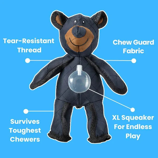 Cuddly Bear Dog Toy for Aggressive Chewers with Squeaker, Durable Plush Toy for Dogs | Sansoti