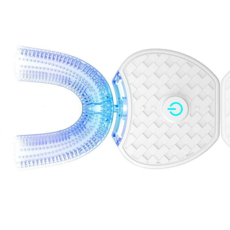 Automatic U-Shaped Electric Toothbrush Silicone 360° Oral Care Waterproof IPX7 | Sansoti