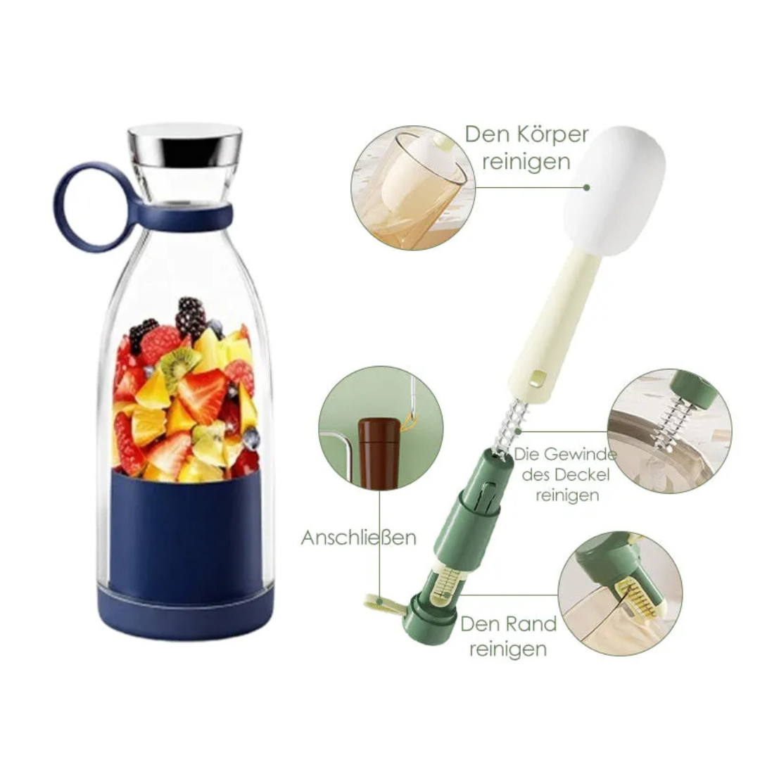 Przenośny blender do smoothie z akumulatorem do ładowania, idealny w podróży | Sansoti