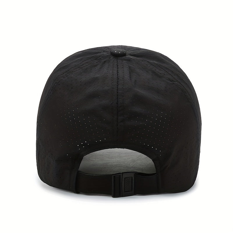 Quick-Drying Mesh Sports Cap UV Protection Breathable Outdoor Running Hiking Cycling Unisex Summer Cap | Sansoti