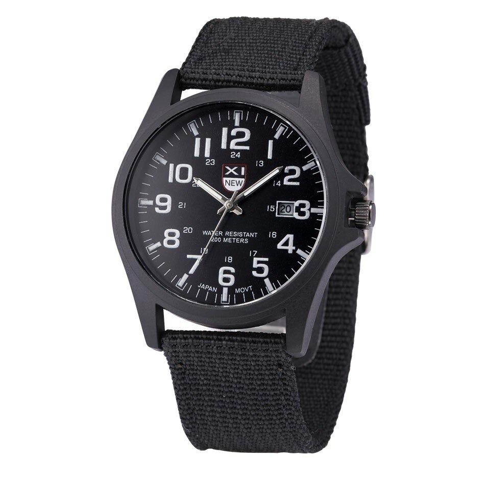 Sportliche Herrenuhr mit LED-Beleuchtung, Chronograph, wasserdicht bis 50 Meter, für Outdoor-Aktivitäten | Sansoti