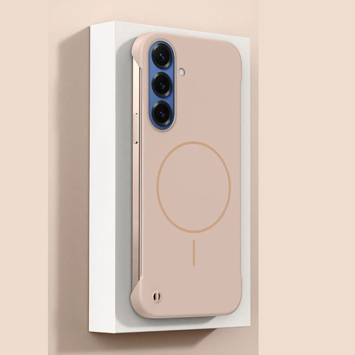 Magnetische ultradünne Samsung-Telefonhülle aus Hartmaterial, kompatibel mit kabellosem Laden, S21–S26, Schutzhülle | Sansoti