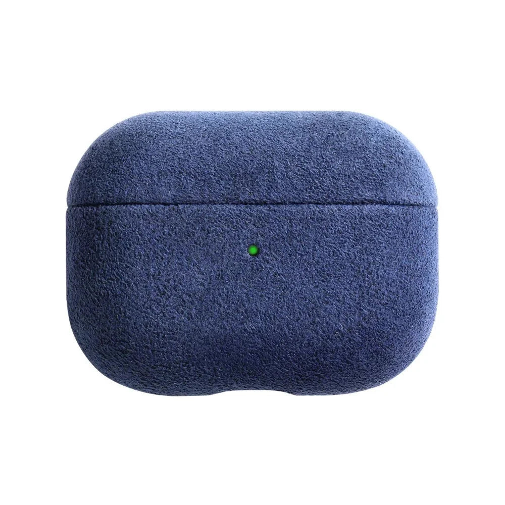 Premium Alcantara AirPods Case with Wireless Charging Scratch-Resistant Dustproof Protective Cover for Apple | Sansoti