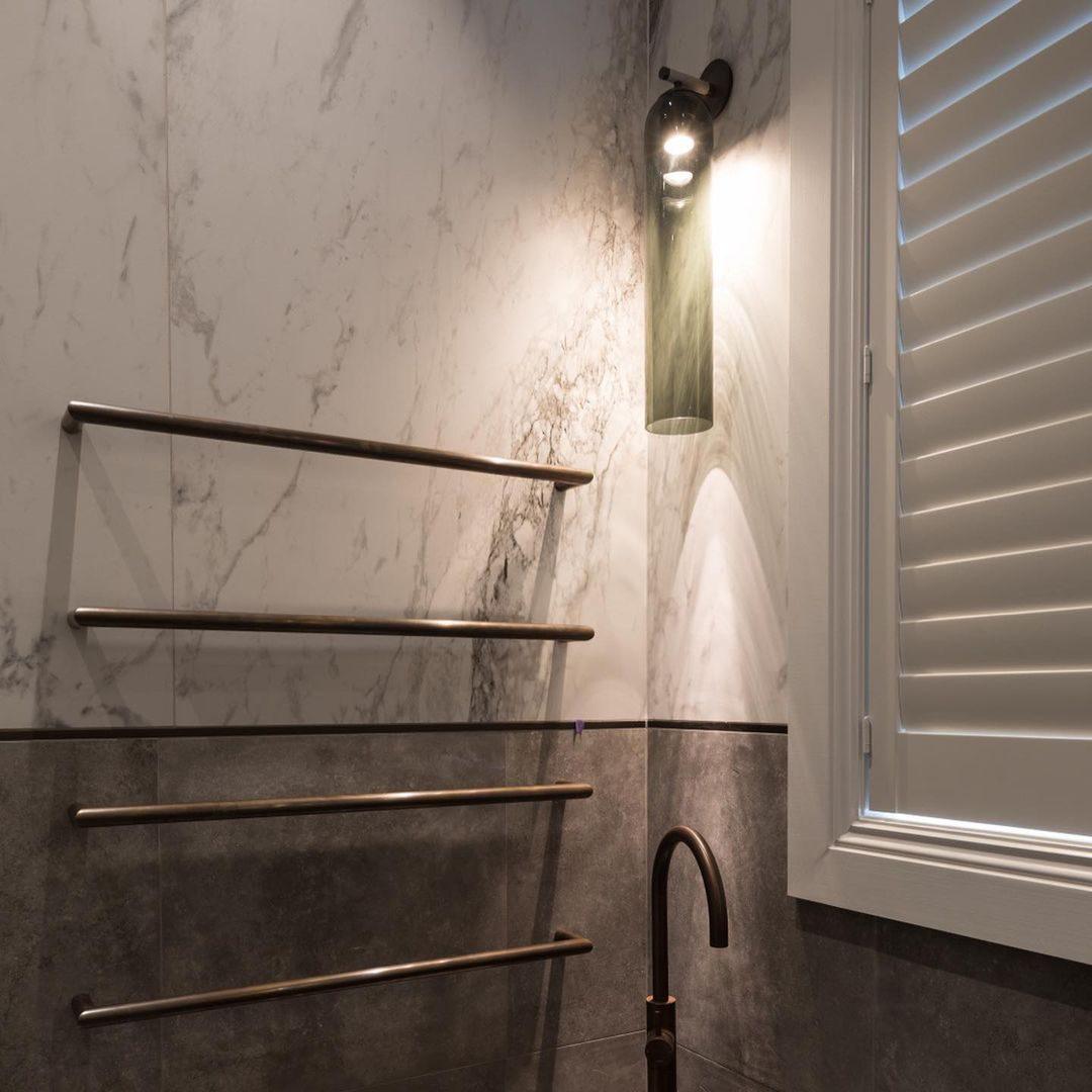 Glass Wall Lamp with Cylinder Shape – Elegant Indoor Wall Lighting | Sansoti