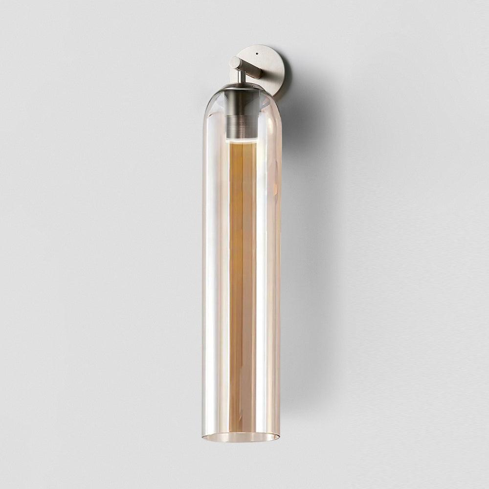 Glass Wall Lamp with Cylinder Shape – Elegant Indoor Wall Lighting | Sansoti