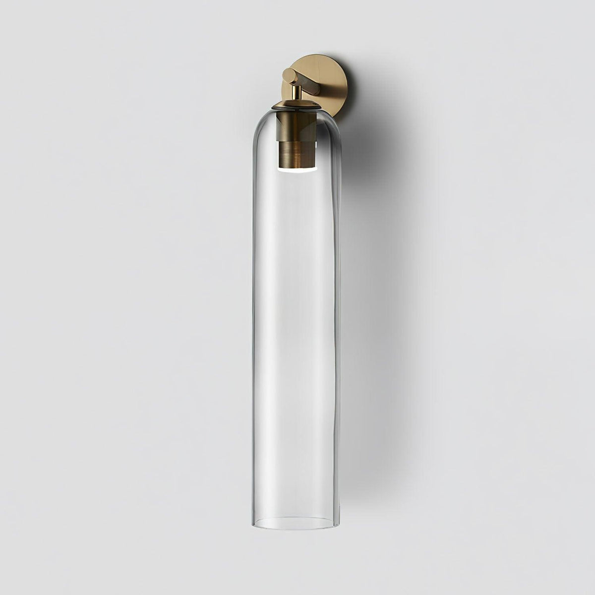 Glass Wall Lamp with Cylinder Shape – Elegant Indoor Wall Lighting | Sansoti