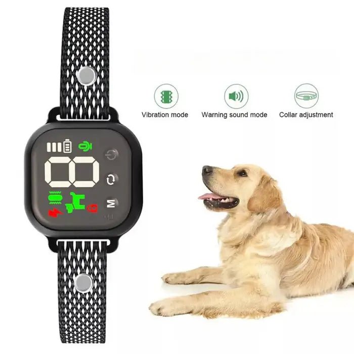 Intelligente Hondentraining Halsband met Touchscreen Bediening Verstelbaar Waterdicht voor Kleine en Grote Honden | Sansoti