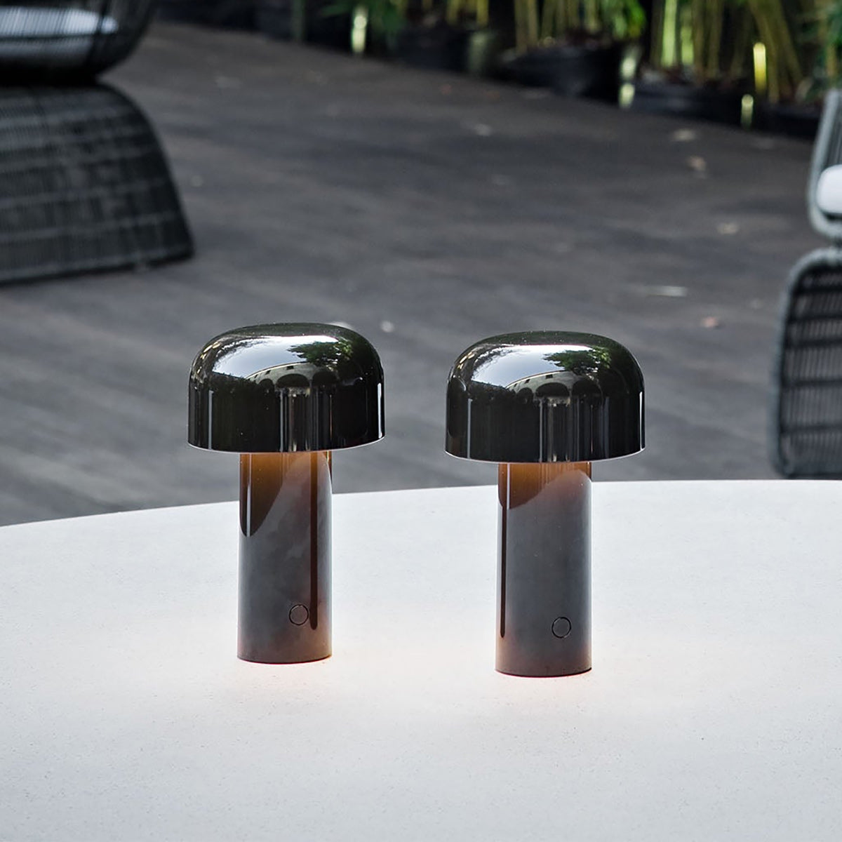 Wireless Rechargeable LED Table Lamp with Integrated LED & Touch Dim Function | Sansoti