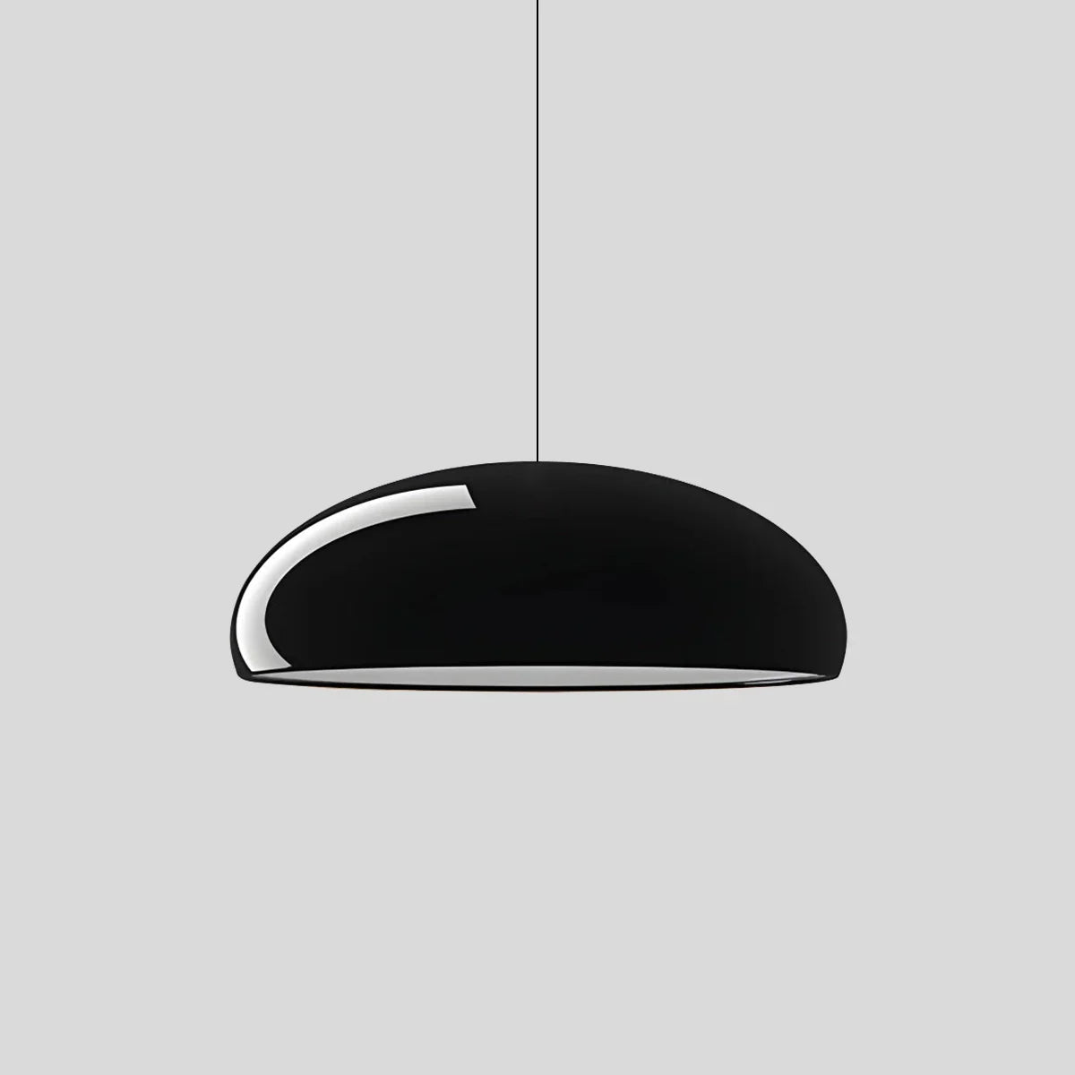 Suspension métal acrylique E26 noir table à manger îlot cuisine lampe plafond design suspension moderne salon cuisine | Sansoti