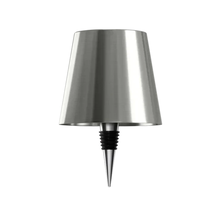 Wireless Bottle Lamp Warm White LED Table Lamp Rechargeable via USB Atmospheric Decorative Night Light Romantic | Sansoti