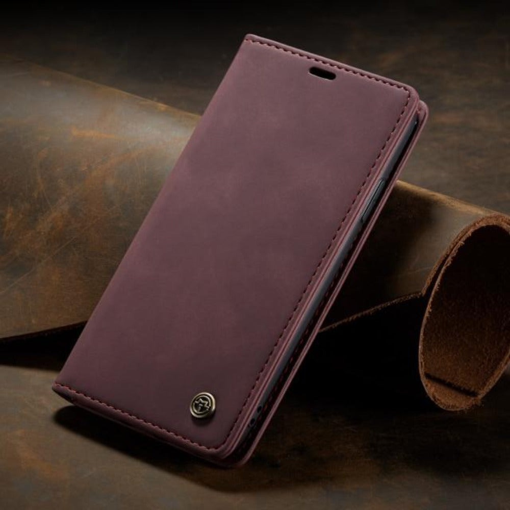 Wallet Phone Case Plant-Based Leather with Stand and Card Holder for iPhone 12 13 14 15 16 Pro Max | Sansoti