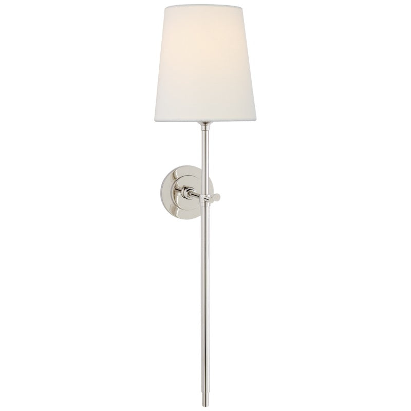Wandleuchte Messing Stoff Leinen Konischer Schirm Klassisches Design Wohnzimmer Schlafzimmer Esszimmer Warmes Stimmungslicht | Sansoti
