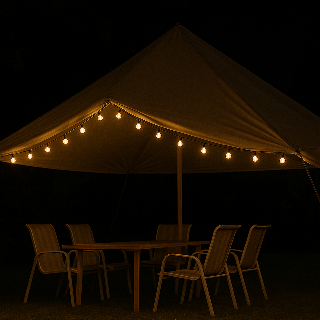 Solar-LED-Lichterkette Outdoor Warmweiß Kristallkugeln 6.5m-22m Wasserdicht IP65 Gartenbeleuchtung Festbeleuchtung Terrasse | Sansoti