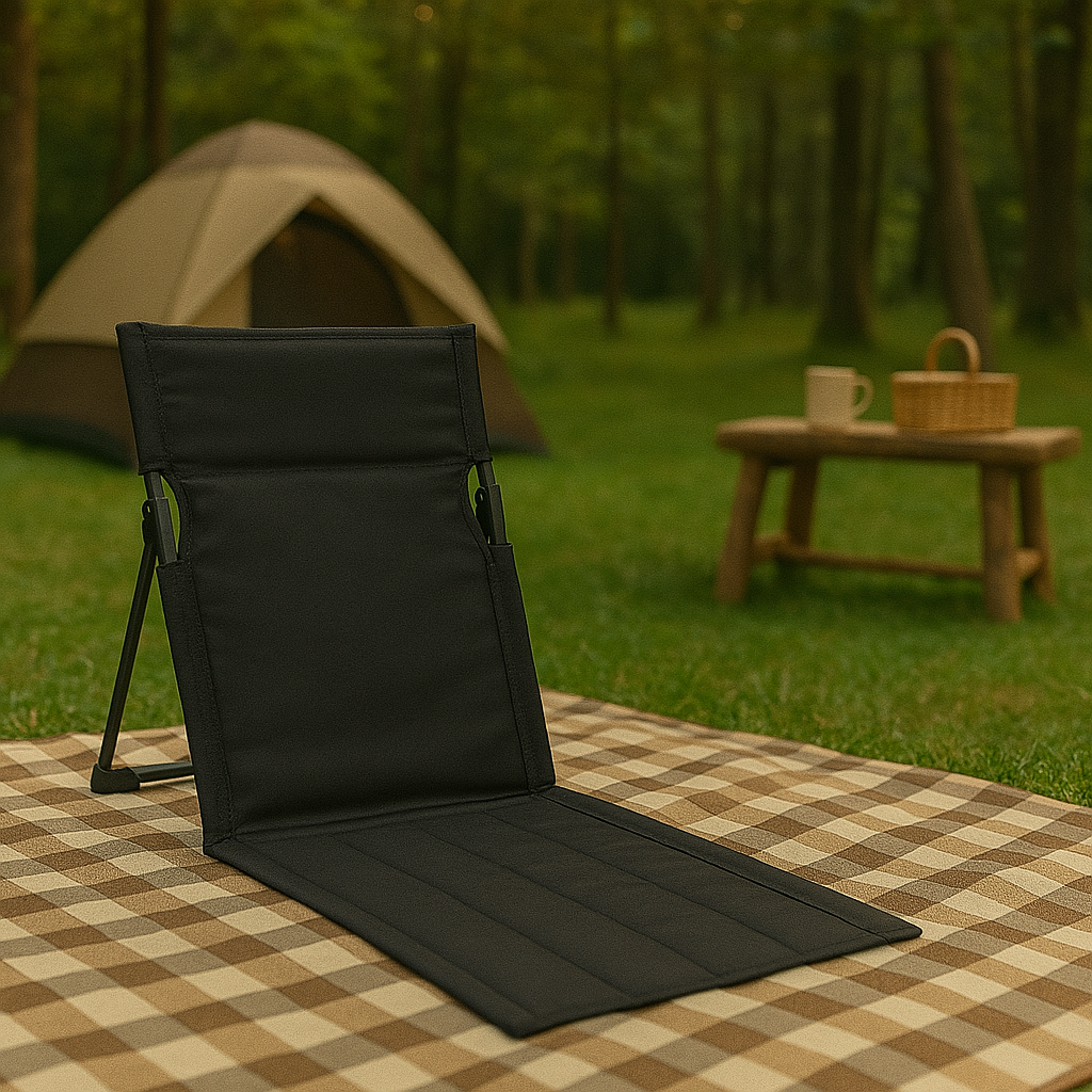 Foldable Camping Chair – Ultralight & Compact with Ergonomic Support for Trekking and Outdoor | Sansoti