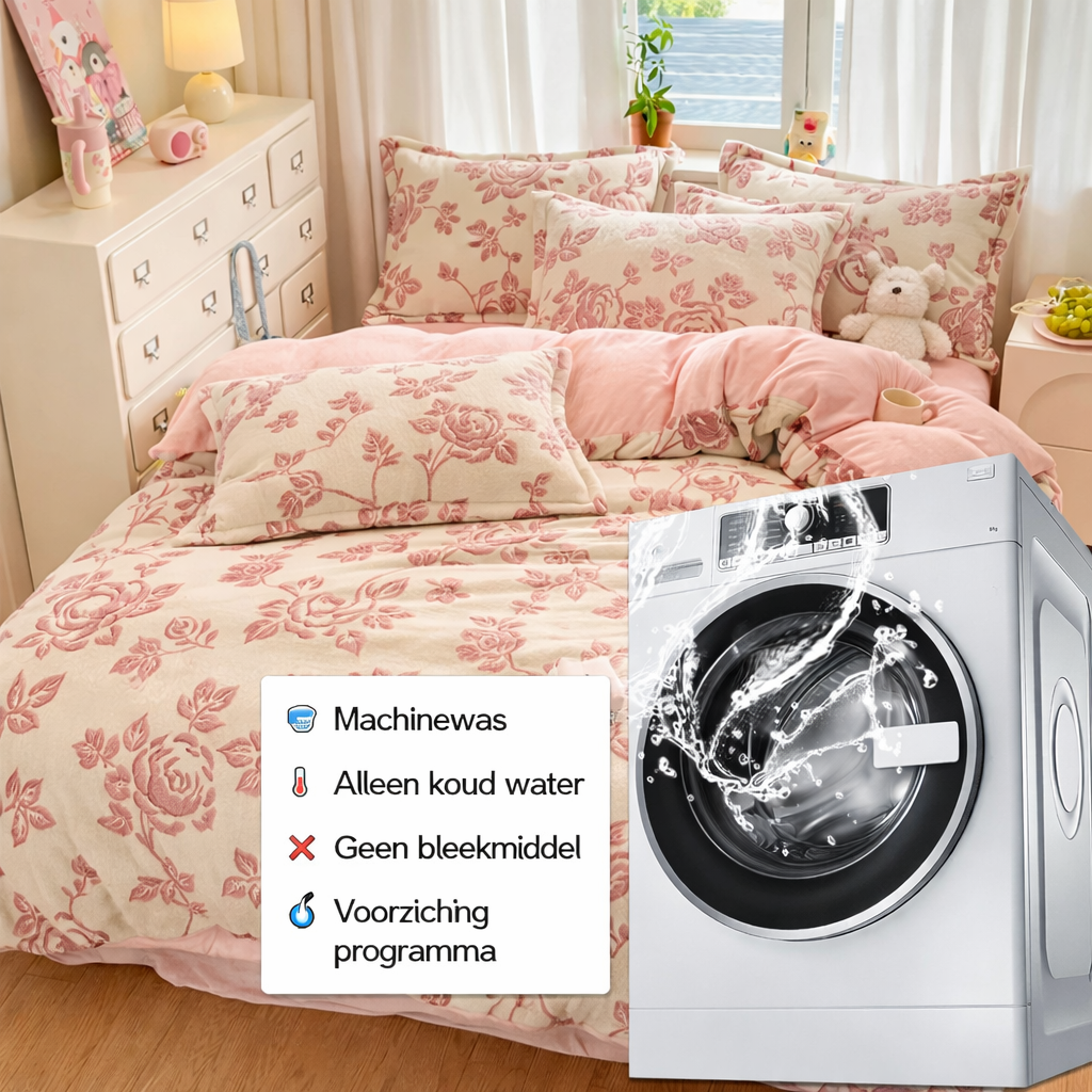 Sansoti Flanell-Bettbezug – Extra weich & warm für den Winter | 1-teilig (ohne Kissenbezug)