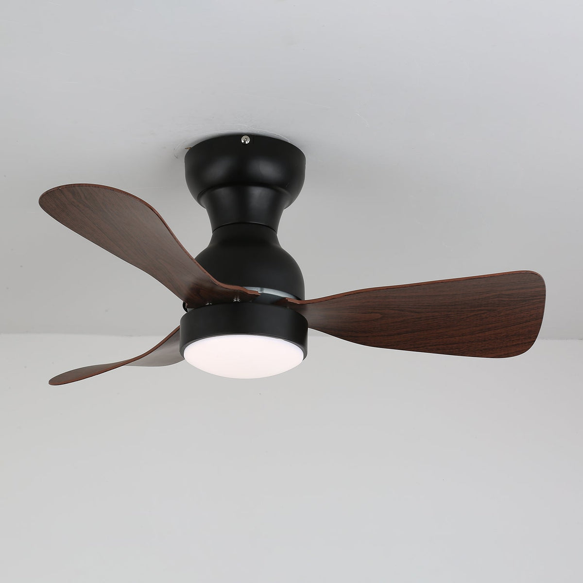 Modern ceiling fan with integrated LED lighting Ø70 cm – Quiet & Stylish | Sansoti