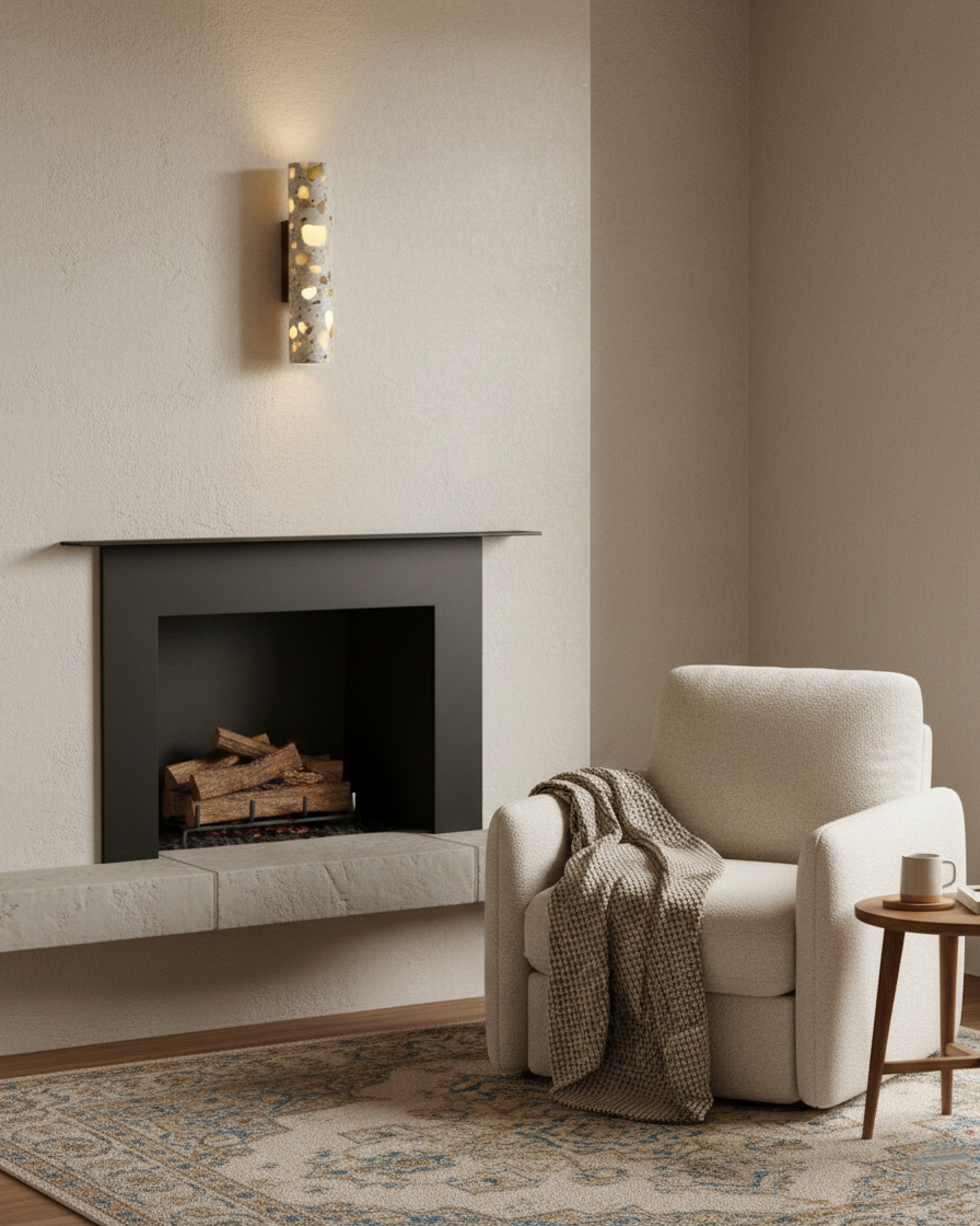 Cylindrical Wall Light with Diffused Light - G9 Socket - Dimmable - Modern Design for Living Room and Bedroom | Sansoti