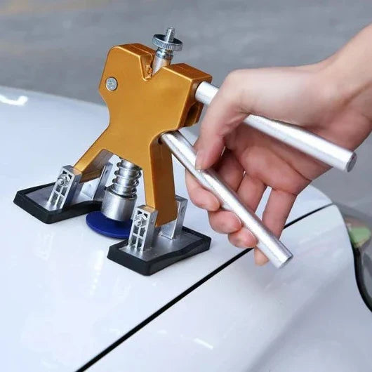 Deukentrekker Auto Uitdeuken Gereedschap met Lakbescherming Verstelbaar Deukherstel Zelf Repareren Thuis | Sansoti