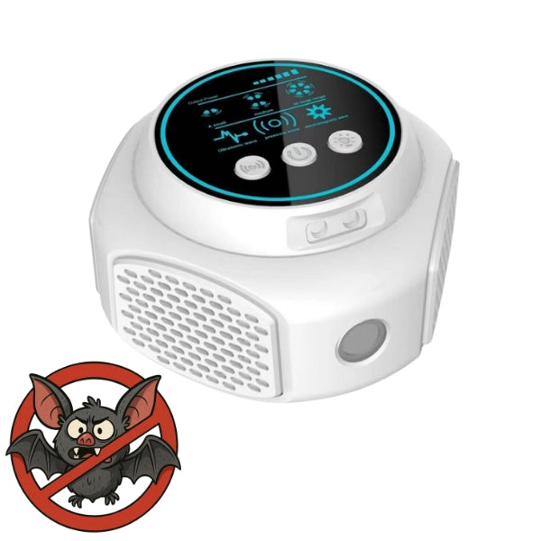 Ultrasonic Bat Repeller 360° Protection Attic Garage Shed Animal-Friendly Silent Repellent Device | Sansoti