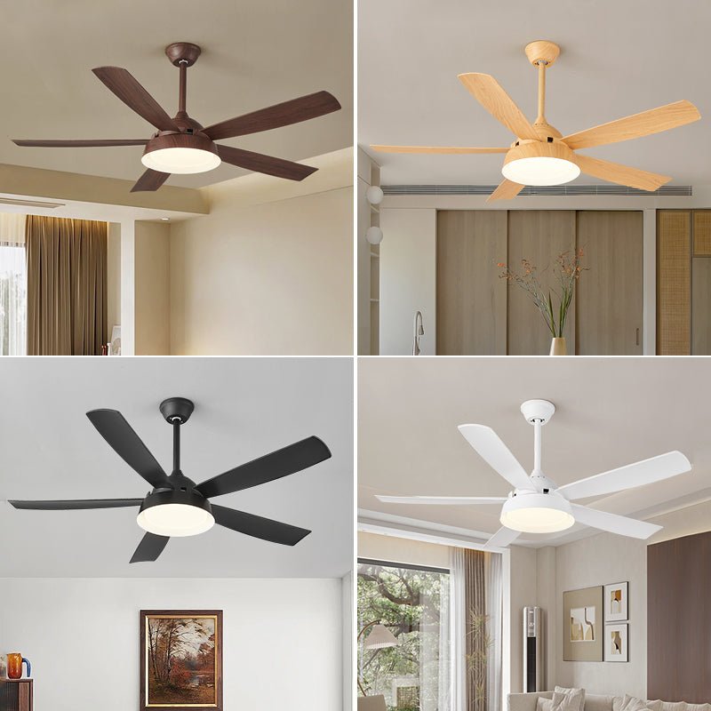 Ventilateur de plafond effet bois 142cm - Silencieux & Économe en énergie | Sansoti