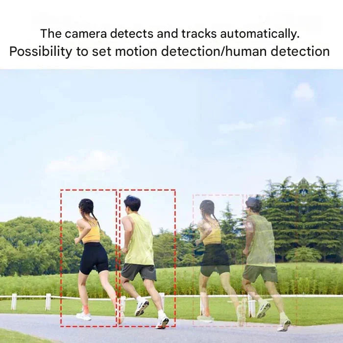 Kabellose 4K-Sicherheitskamera mit Solarenergie, 360° Sicht und 4G/Wi-Fi | Sansoti