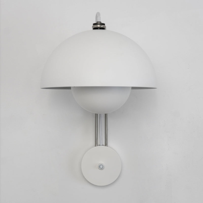 VP9 Wall Lamp — Double Dome Style Icon in 13 Colors — Dimmable E26/E27 — For Bedroom, Hallway, Reading Corner | Sansoti