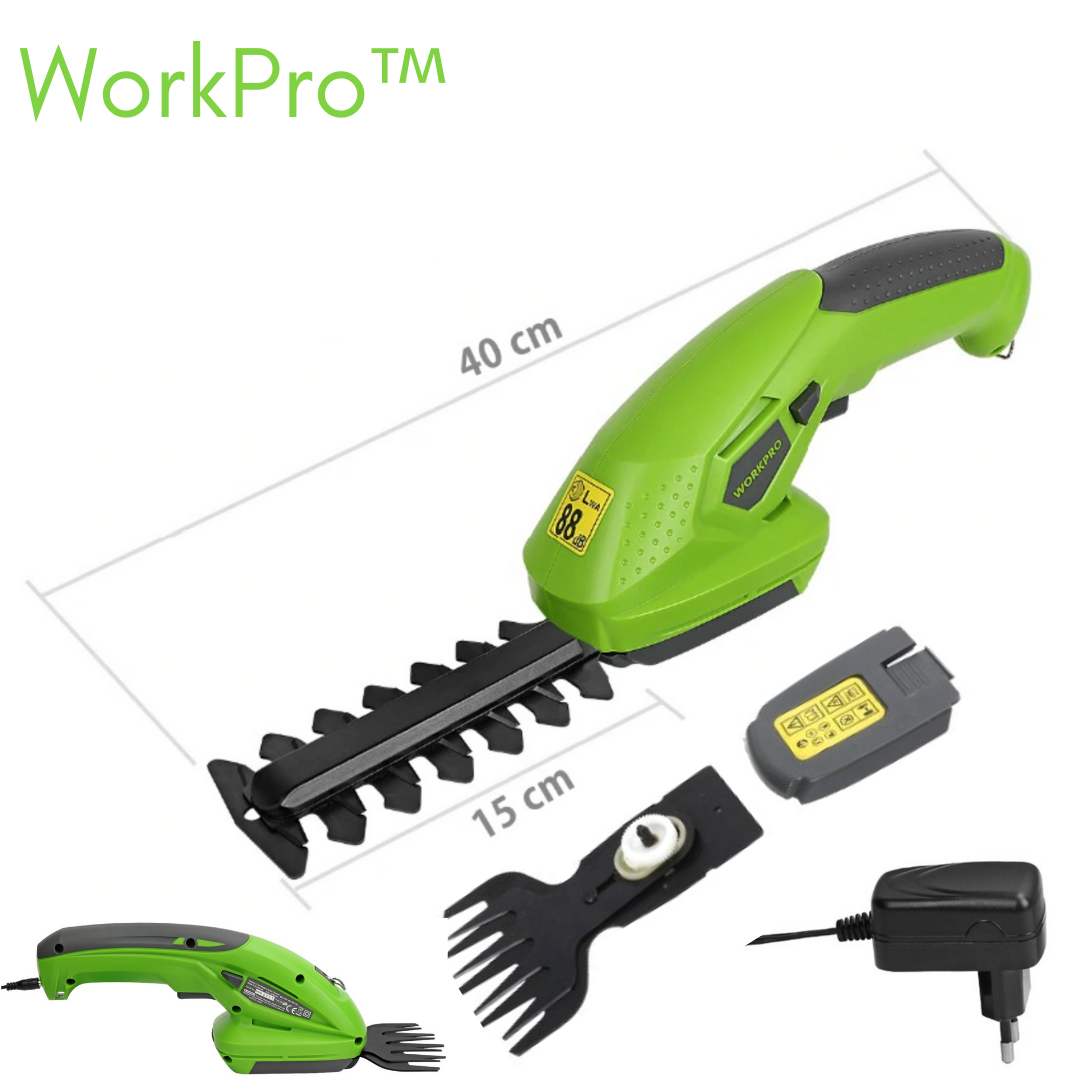 Cordless Hedge Trimmer Electric 7.2V Lithium-Ion Battery Garden Pruning Trimming Compact Handheld Tool | Sansoti