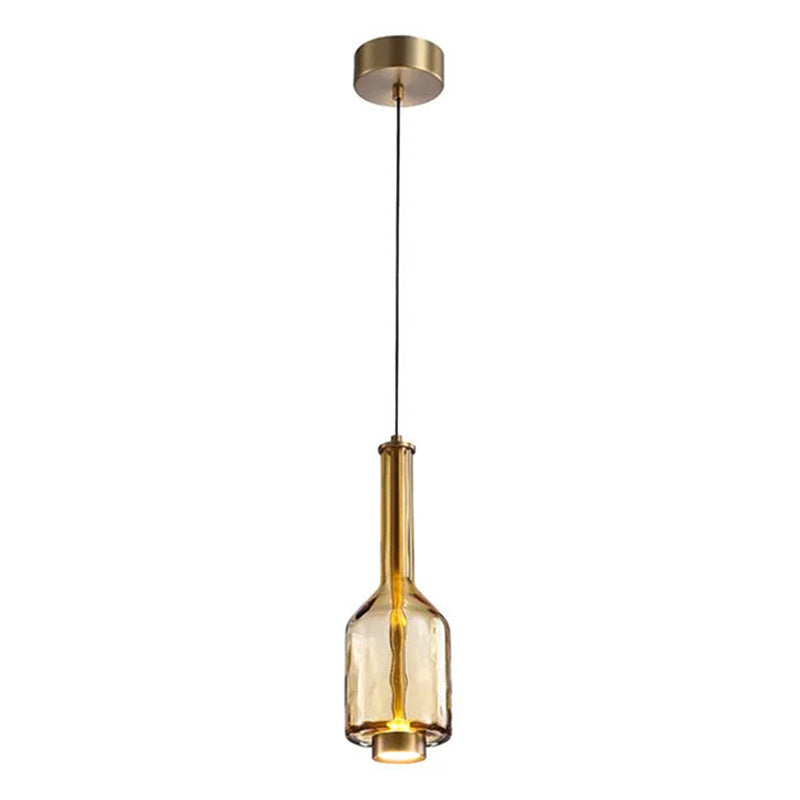 Pendant Lamp with Colored Glass Globe – Modern Design for Dining Room and Kitchen | Sansoti