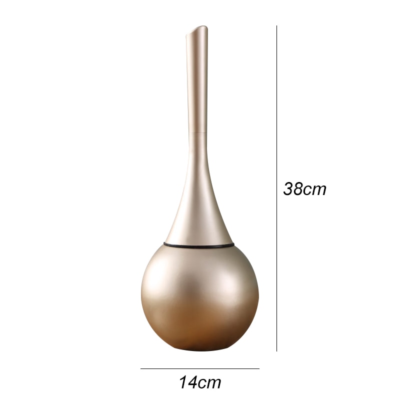 Luxuriöse Toilettenbürste mit modernem Design und hygienischem System für stilvolle Badezimmer | Sansoti