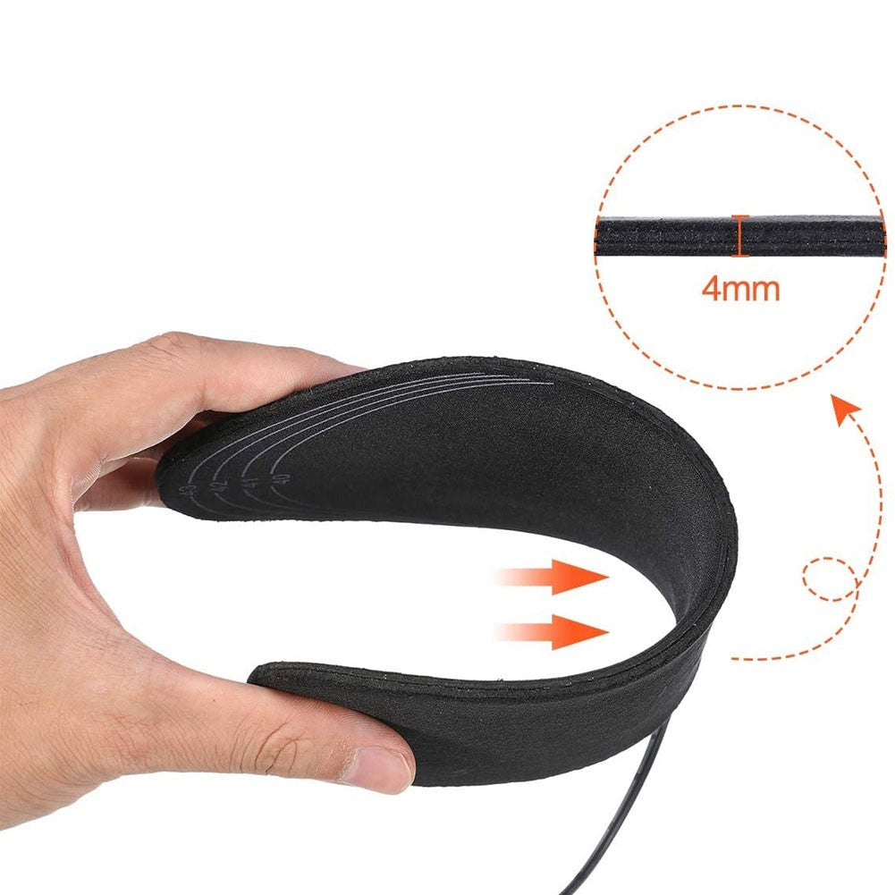 Heated Insoles Rechargeable with USB and Adjustable Temperature for Warm Feet during Winter Sports Hiking Skiing and Daily Use | Sansoti