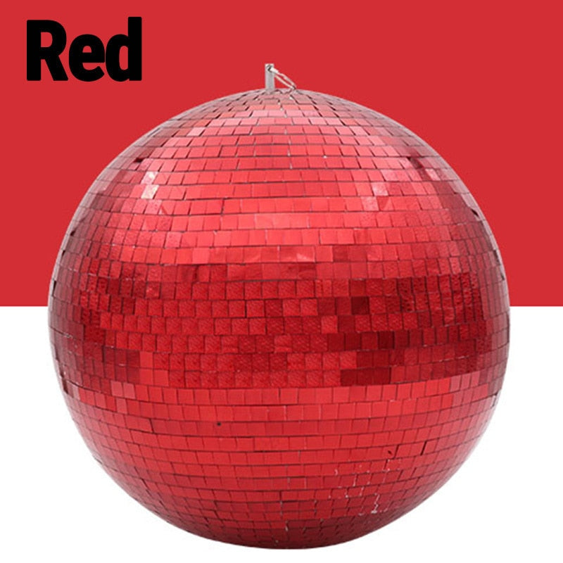 Large Rotating Mirror Disco Ball with Motor Option for Party, DJ, and Stage Lighting 10–30CM | Sansoti