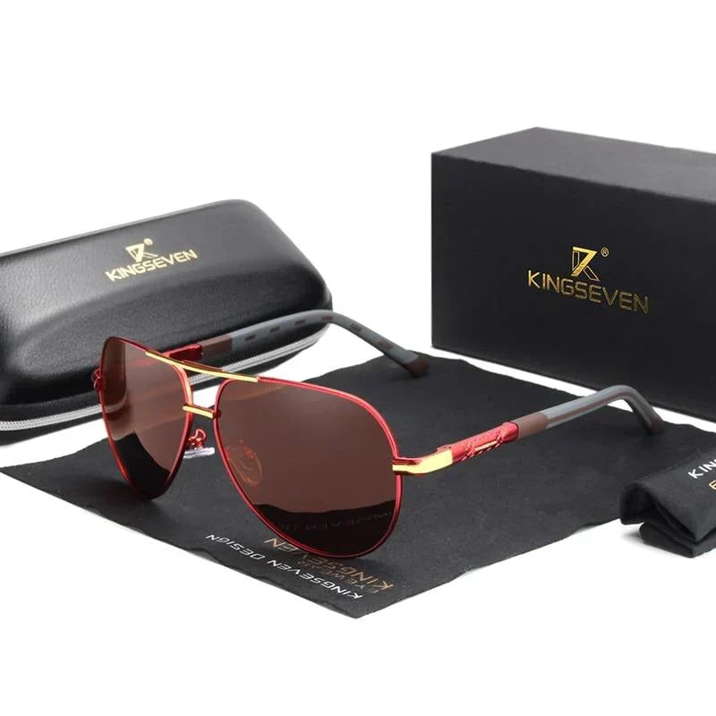 Retro Sunglasses with UV400 Protection Polarized Lenses Stylish Timeless Design Unisex Sunglasses | Sansoti